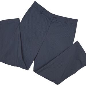 Nike Golf Men's Dri Fit Golf Pants Sz 32x30 Gray Black Checkered Activewear